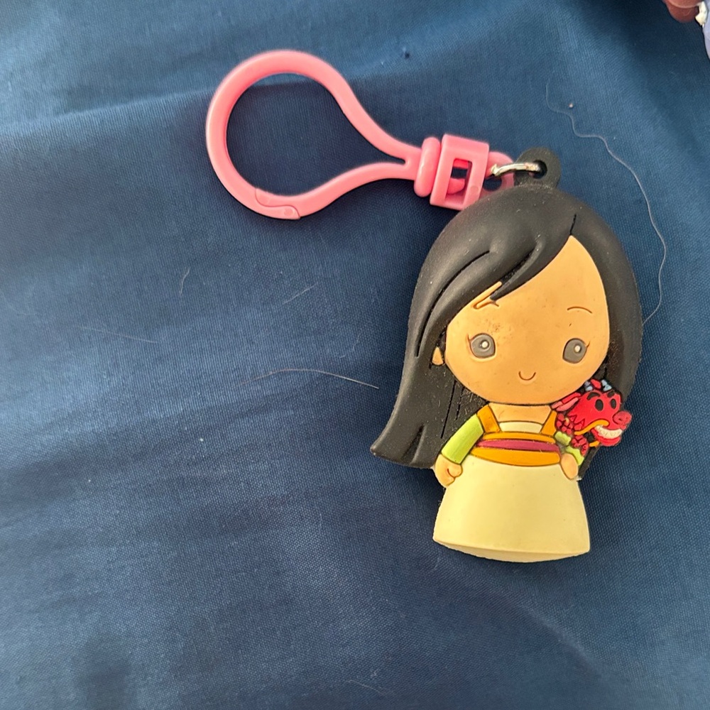 Cute Mulan Keychain